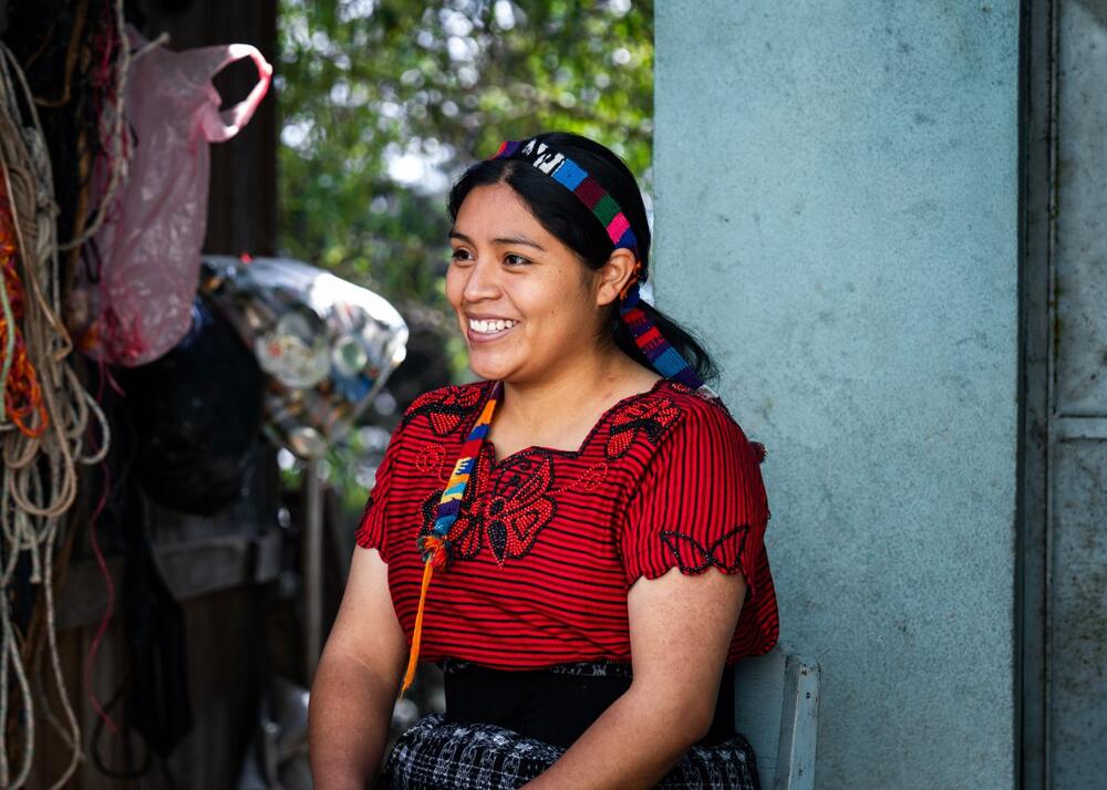 Gladys Vicente, es agente de cambio, acompaña a niñas y adolescentes en su proceso de formación y empoderamiento.