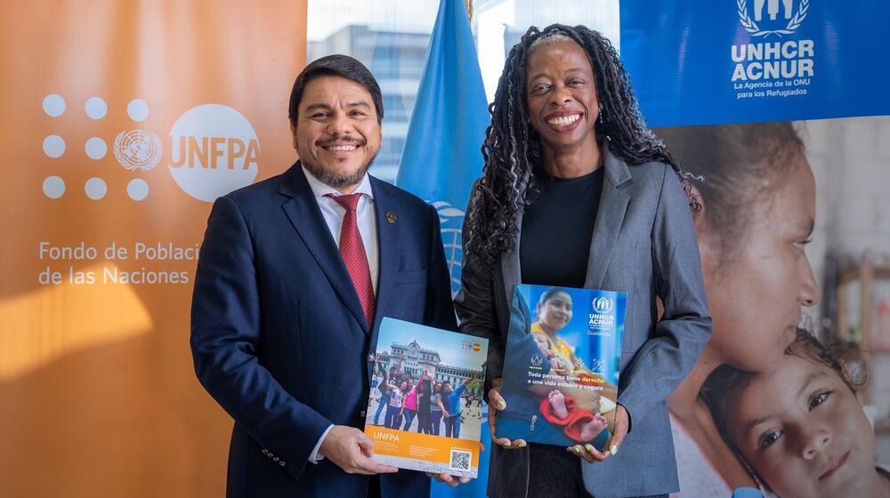 ACNUR y UNFPA fortalecen esfuerzos para la respuesta y atención a población en movilidad humana.at