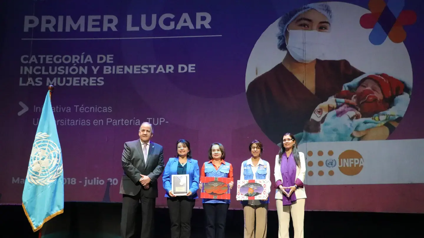 UNFPA Guatemala recibe el galardón ‘Protagonistas de Cambio por la Igualdad de Género 2024’