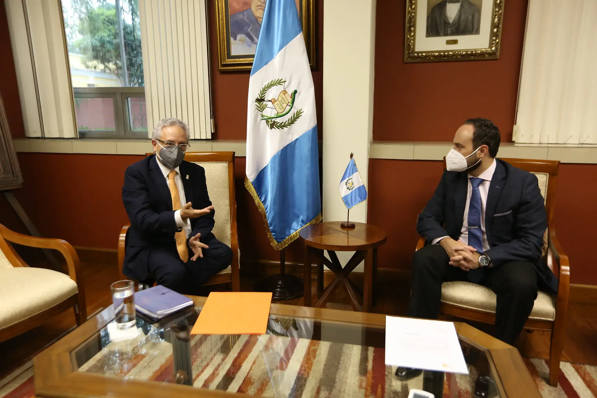 Señor Pablo Salazar-Canelos, Representante de País de UNFPA Guatemala presentó cartas credenciales