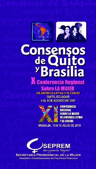 Consenso de Brasilia y Consenso de Quito